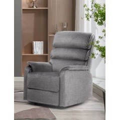 AM Savoy Chair Elec Rec Grey